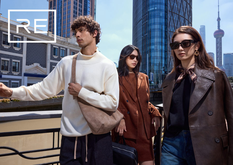 Новый кампейн RE AW25 в Шанхае